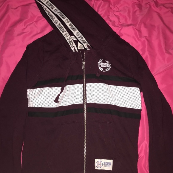 PINK Victoria's Secret Jackets & Blazers - Victoria’s Secret Pink Zip Up Jacket